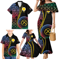 Proudly Ni-Van Sandroing Inspired Family Matching Mermaid Dress and Hawaiian Shirt Shefa Classic Style