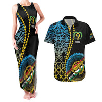 Proudly Ni-Van Sandroing Inspired Couples Matching Tank Maxi Dress and Hawaiian Shirt Torba Classic Style