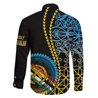 Proudly Ni-Van Sandroing Inspired Family Matching Short Sleeve Bodycon Dress and Hawaiian Shirt Torba Classic Style