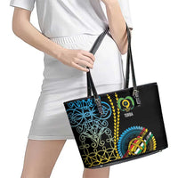 Proudly Ni-Van Sandroing Inspired Leather Tote Bag Torba Classic Style
