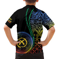 Proudly Ni-Van Sandroing Inspired Family Matching Tank Maxi Dress and Hawaiian Shirt Tafea Classic Style