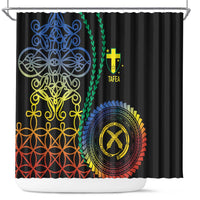 Proudly Ni-Van Sandroing Inspired Shower Curtain Tafea Classic Style