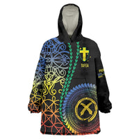 Proudly Ni-Van Sandroing Inspired Wearable Blanket Hoodie Tafea Classic Style