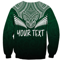Personalised New Zealand Sweatshirt Hei Matau Mix Silver Fern Basic LT7 - Polynesian Pride