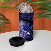 Polynesian Aumakua 4 in 1 Can Cooler Tumbler Jellyfish with Shark - Polynesian Pride