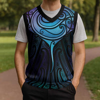 Aotearoa Maori Te Whai Rahi Christmas Knitted V-Neck Vest Tala - Nowhere You Could Go That I Won't Be With You - Polynesian Pride