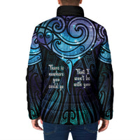 Aotearoa Maori Te Whai Rahi Padded Jacket Tala - Nowhere You Could Go That I Won't Be With You - Polynesian Pride