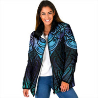 Aotearoa Maori Te Whai Rahi Padded Jacket Tala - Nowhere You Could Go That I Won't Be With You - Polynesian Pride