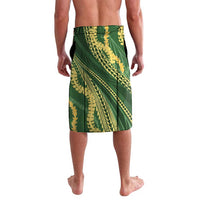 Polynesian Puakeniken Pikake Twisted Lei Lavalava Emerald - Polynesian Pride