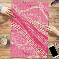 Polynesian Puakeniken Pikake Twisted Lei Puzzle Rose Pink - Polynesian Pride