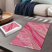 Polynesian Puakeniken Pikake Twisted Lei Puzzle Rose Pink - Polynesian Pride