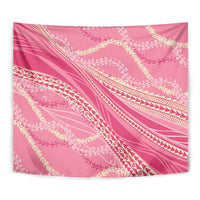 Polynesian Puakeniken Pikake Twisted Lei Tapestry Rose Pink - Polynesian Pride