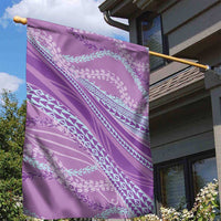 Polynesian Puakeniken Pikake Twisted Lei Garden Flag Amethys - Polynesian Pride