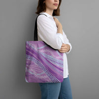 Polynesian Puakeniken Pikake Twisted Lei Tote Bag Amethys - Polynesian Pride