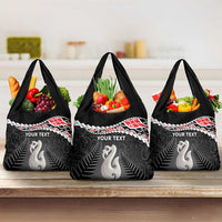 Personalised New Zealand Maori Grocery Bag Manaia Mix Koru