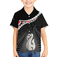 Personalised New Zealand Maori Hawaiian Shirt Manaia Mix Koru LT7 - Polynesian Pride