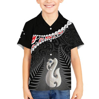 Personalised New Zealand Maori Hawaiian Shirt Manaia Mix Koru LT7 - Polynesian Pride