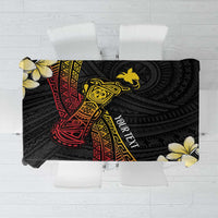 Personalized Papua New Guinea Tablecloth Kundu Drum Carving Motifs