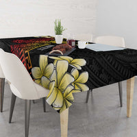 Personalized Papua New Guinea Tablecloth Kundu Drum Carving Motifs