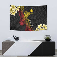 Personalized Papua New Guinea Tapestry Kundu Drum Carving Motifs LT7 - Polynesian Pride