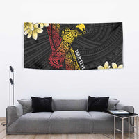 Personalized Papua New Guinea Tapestry Kundu Drum Carving Motifs LT7 - Polynesian Pride
