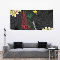 Personalized Papua New Guinea Tapestry Kundu Drum Motifs - Sepik Colors LT7 - Polynesian Pride