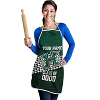 Hawaii Rainbow Warriors Alumni Custom Apron Kanaka Arrows Tropical Vibes