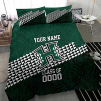 Hawaii Rainbow Warriors Alumni Custom Bedding Set Kanaka Arrows Tropical Vibes