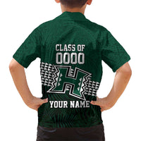 Hawaii Rainbow Warriors Alumni Custom Kid Hawaiian Shirt Kanaka Arrows Tropical Vibes
