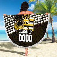 Hawaii Nanakuli High Alumni Custom Beach Blanket Kanaka Arrows Tropical Vibes