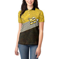 Hawaii Nanakuli High Alumni Custom Women Polo Shirt Kanaka Arrows Tropical Vibes