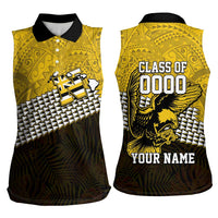 Hawaii Nanakuli High Alumni Custom Women Sleeveless Polo Shirt Kanaka Arrows Tropical Vibes