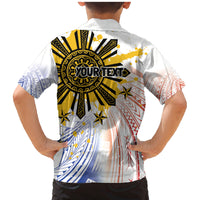 Philippines Independence Day Family Matching Mermaid Dress and Hawaiian Shirt Eagle Mix Filipino Flag Tribal Style