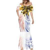 Philippines Independence Day Mermaid Dress Eagle Mix Filipino Flag Tribal Style LT7 - Polynesian Pride