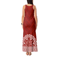 Tonga Rugby Tank Maxi Dress Ikale Tahi Champions World Cup 2023 LT7 - Polynesian Pride