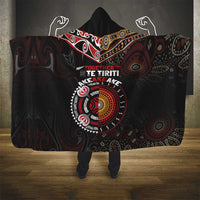 Aotearoa and Australia Indigenous Hooded Blanket Stand Together For Te Tiriti