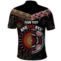 Aotearoa and Australia Indigenous Polo Shirt Stand Together For Te Tiriti LT7 - Polynesian Pride
