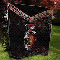 Aotearoa and Australia Indigenous Quilt Stand Together For Te Tiriti LT7 - Polynesian Pride