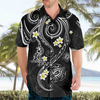 Polynesia Tribal Hawaiian Shirt Tentacles Plumeria