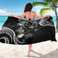 Polynesia Tribal Sarong Tentacles Plumeria