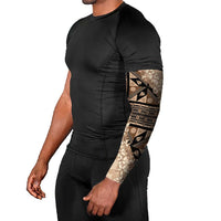 Bula Fiji Plumeria Tagimoucia Salusalu Beige Arm Sleeves Kaiviti Masi LT7 - Polynesian Pride
