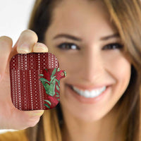 Women's Day Samoa Malu Tattoo Inspired Mix Teuila AirPods Case Scarlet LT7 - Polynesian Pride