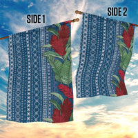 Women's Day Samoa Malu Tattoo Inspired Mix Teuila Garden Flag Royal Blue LT7 - Polynesian Pride
