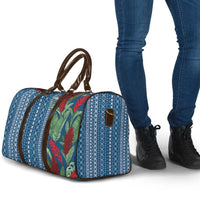 Women's Day Samoa Malu Tattoo Inspired Mix Teuila Travel Bag Royal Blue LT7 - Polynesian Pride