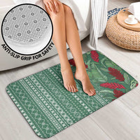 Women's Day Samoa Malu Tattoo Inspired Mix Teuila Bathroom Set Sage Green