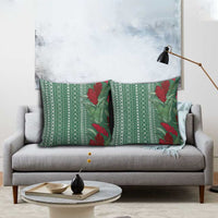 Women's Day Samoa Malu Tattoo Inspired Mix Teuila Pillow Cover Sage Green LT7 - Polynesian Pride