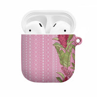 Women's Day Samoa Malu Tattoo Inspired Mix Teuila AirPods Case Rose Pink LT7 Rose Pink - Polynesian Pride
