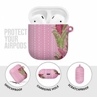 Women's Day Samoa Malu Tattoo Inspired Mix Teuila AirPods Case Rose Pink LT7 - Polynesian Pride