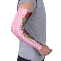 Women's Day Samoa Malu Tattoo Inspired Mix Teuila Arm Sleeves Rose Pink LT7 - Polynesian Pride