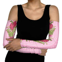 Women's Day Samoa Malu Tattoo Inspired Mix Teuila Arm Sleeves Rose Pink LT7 - Polynesian Pride